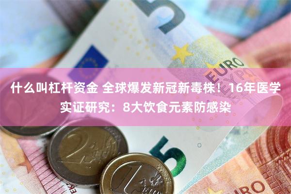 什么叫杠杆资金 全球爆发新冠新毒株！16年医学实证研究：8大饮食元素防感染